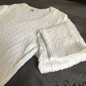 White Knit Sweater